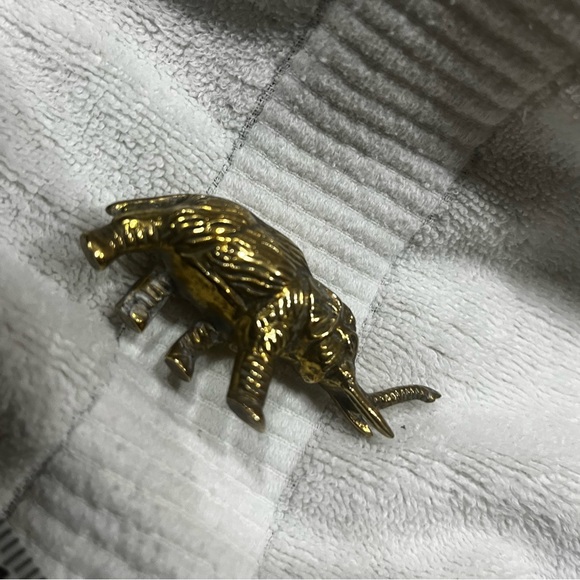 Brass elephant - Picture 4 of 5